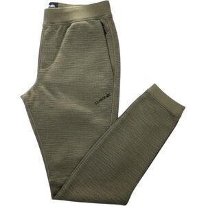 DAKINE Liberator Snow Fleece Pants Joggers Mens Small Peat Green Heather NEW